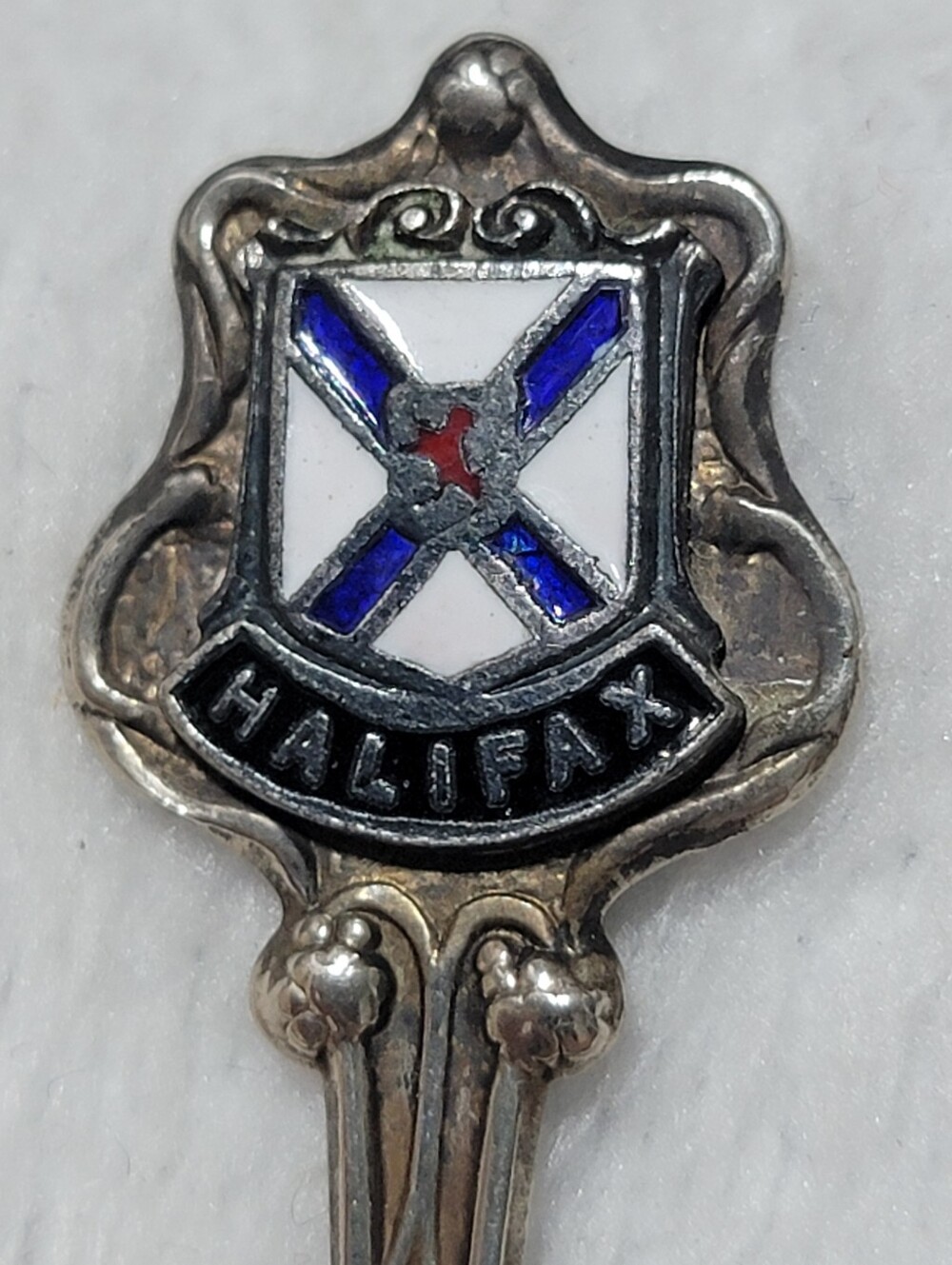 Vintage Souvenir Spoon Collectible Halifax Nova Scotia Canada Silver Plated